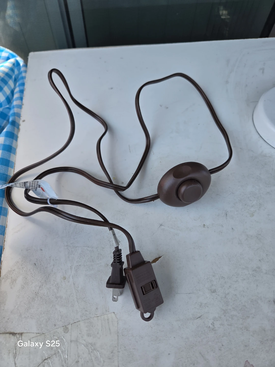 Floor Lamp Cord with In-line Switch - photo 3