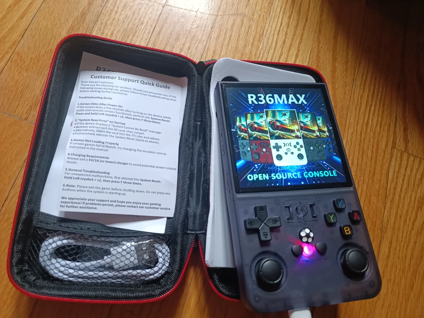 R36MAX Handheld Game Console