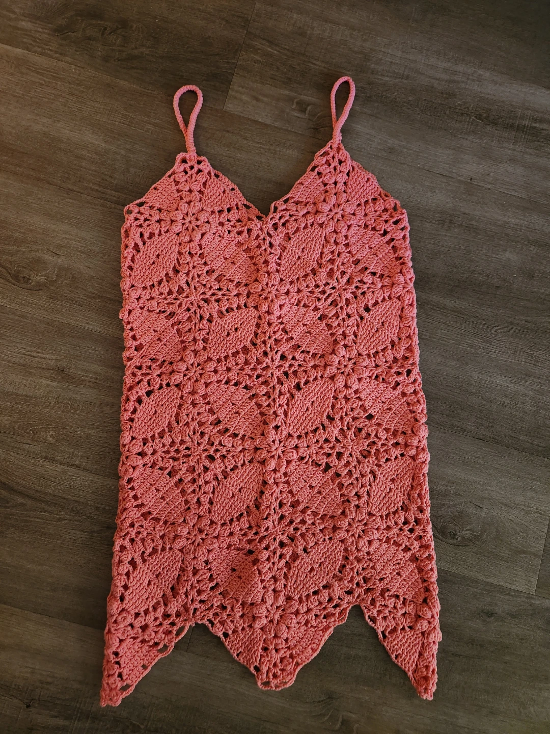 Crochet Camisole / Bathing suit cover-up