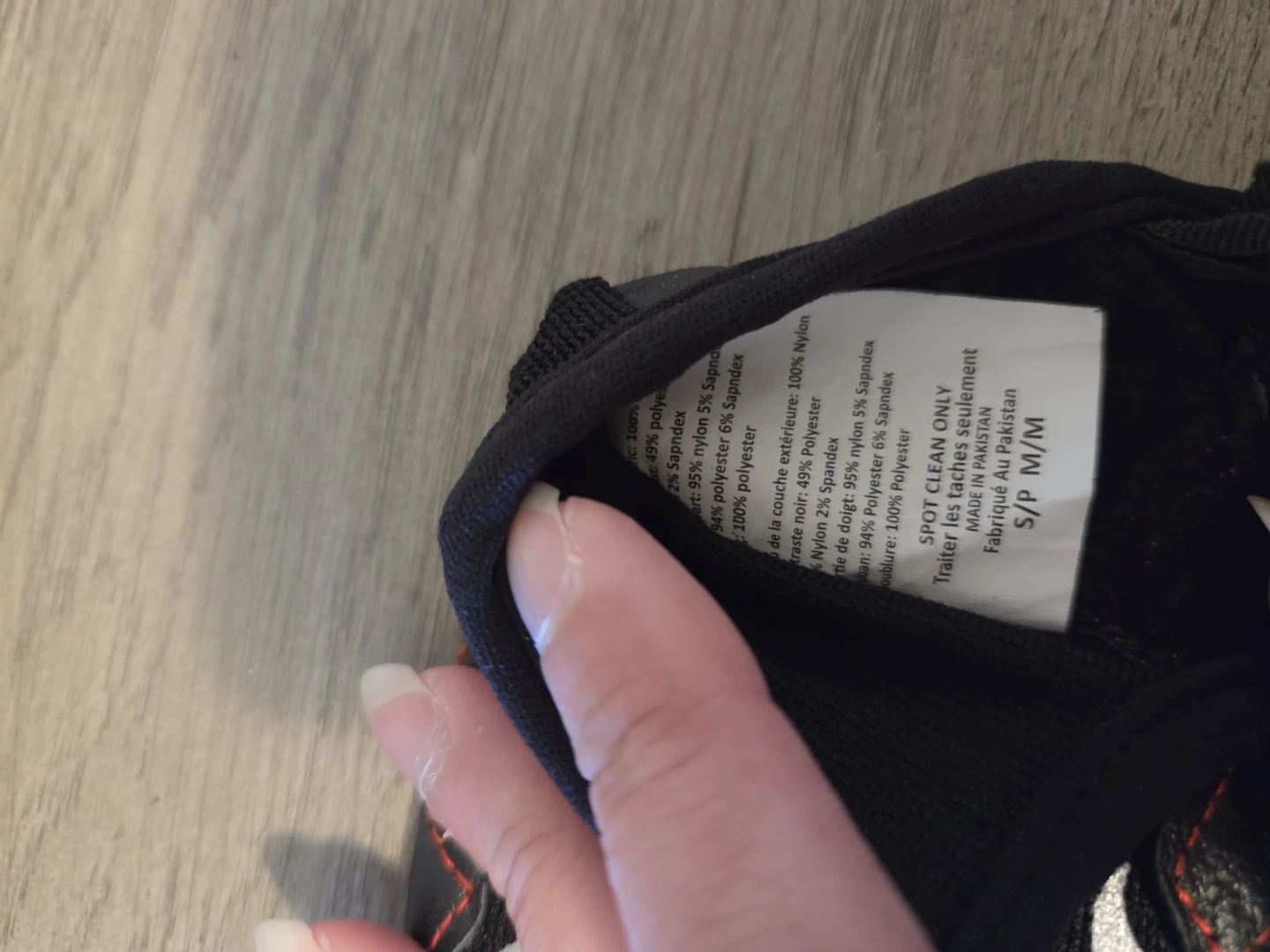 Black Fingerless Workout Gloves - photo 3