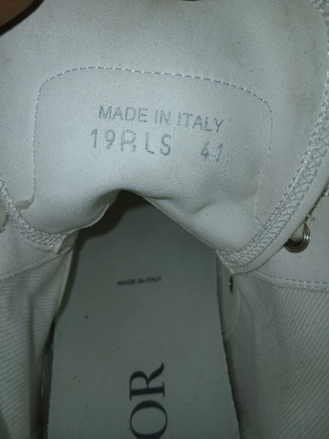 Dior High-Top Sneakers Size 41 - photo 4