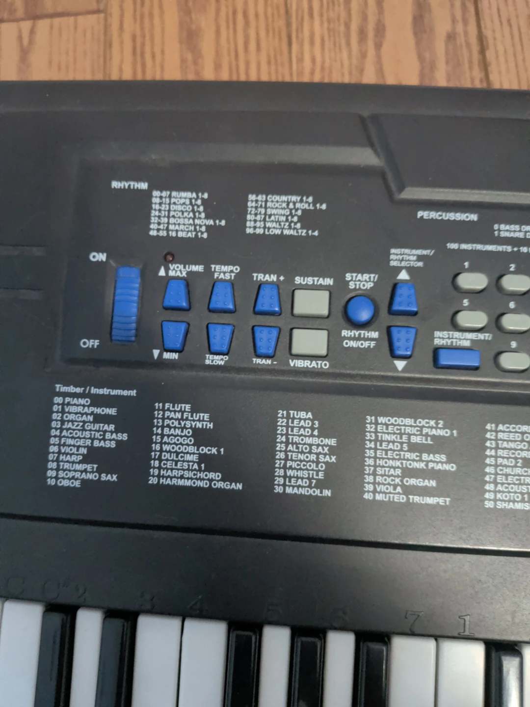 Electronic Keyboard with 100 Instruments & Rhythms - photo 4