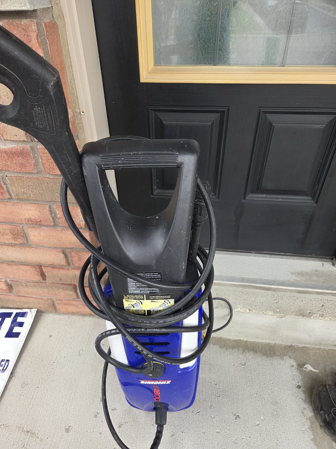 SIMONIZ S1800 Pressure Washer