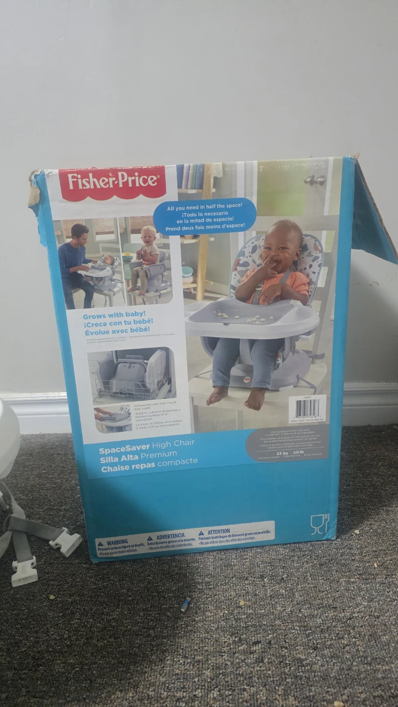 Fisher-Price SpaceSaver High Chair - photo 3