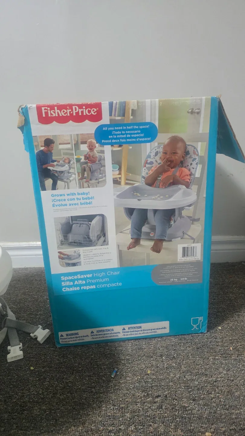 Fisher-Price SpaceSaver High Chair - photo 3