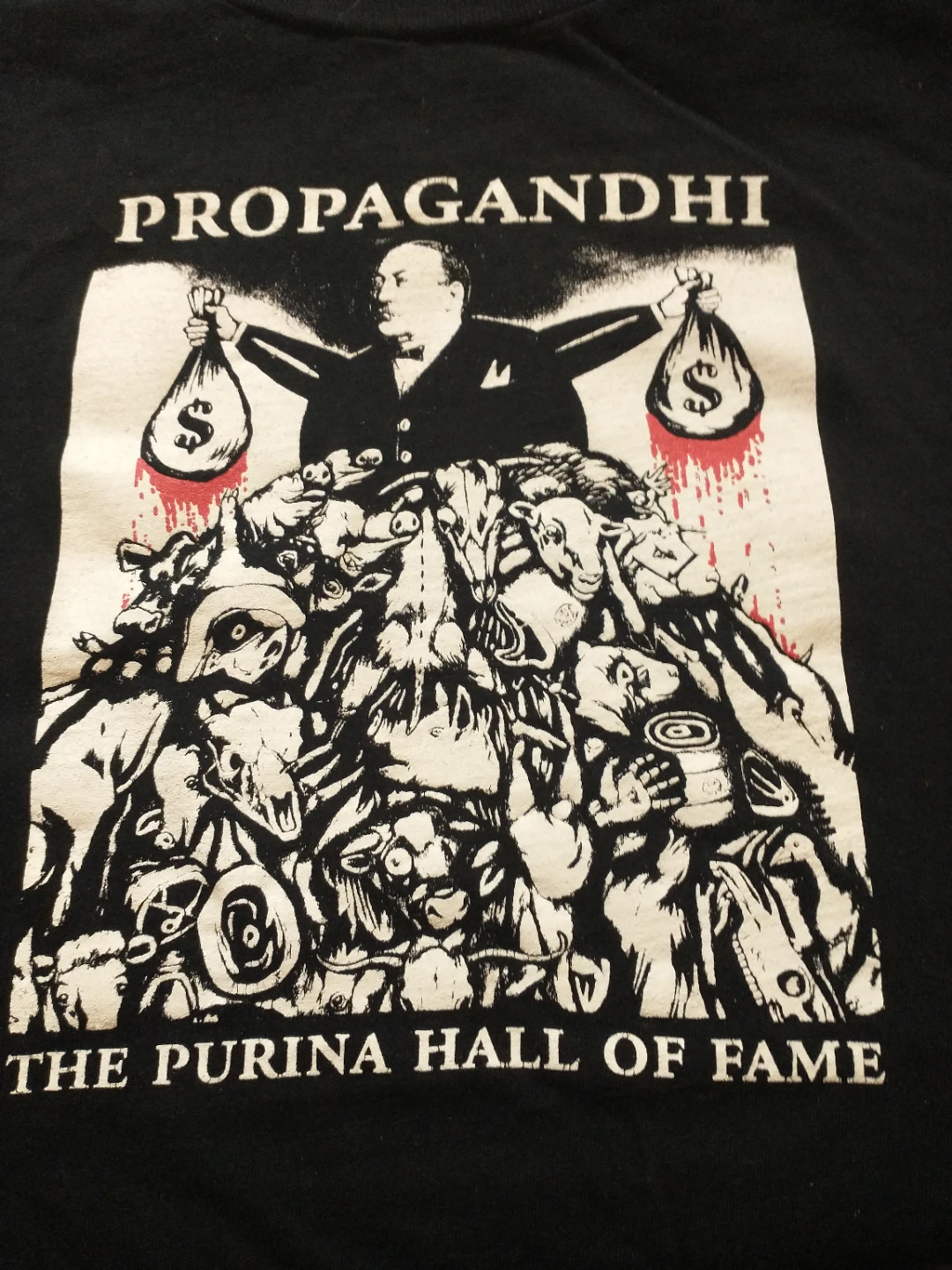 Fantastic Propagandhi The Purina Hall of Fame XL T-Shirt