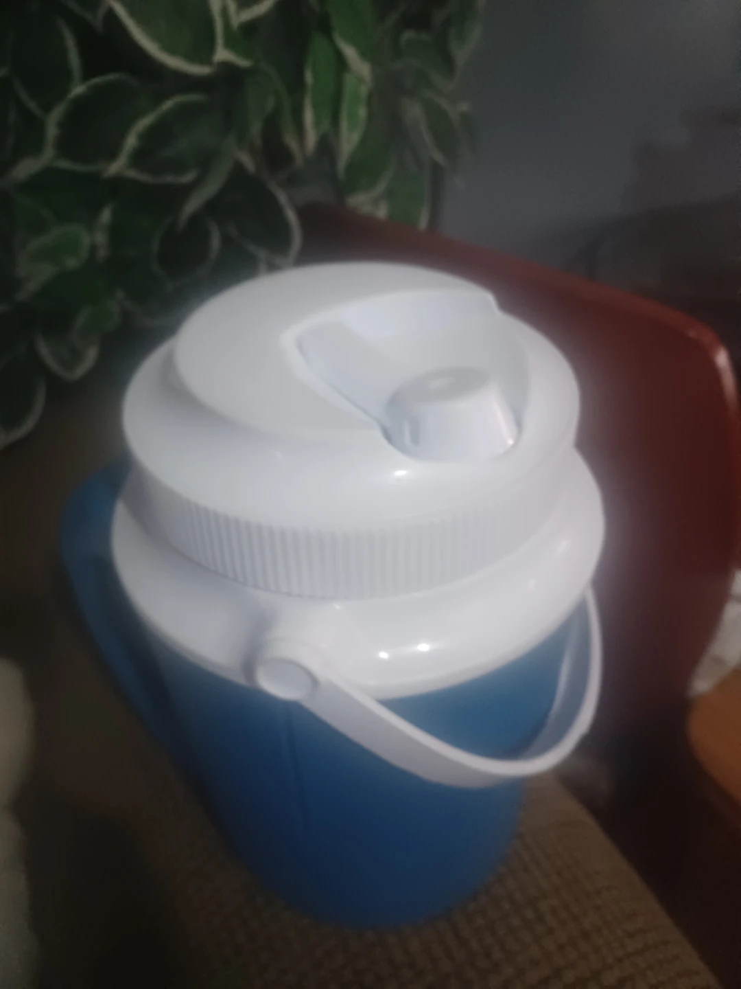 Blue and White Water Cooler Jug - photo 2