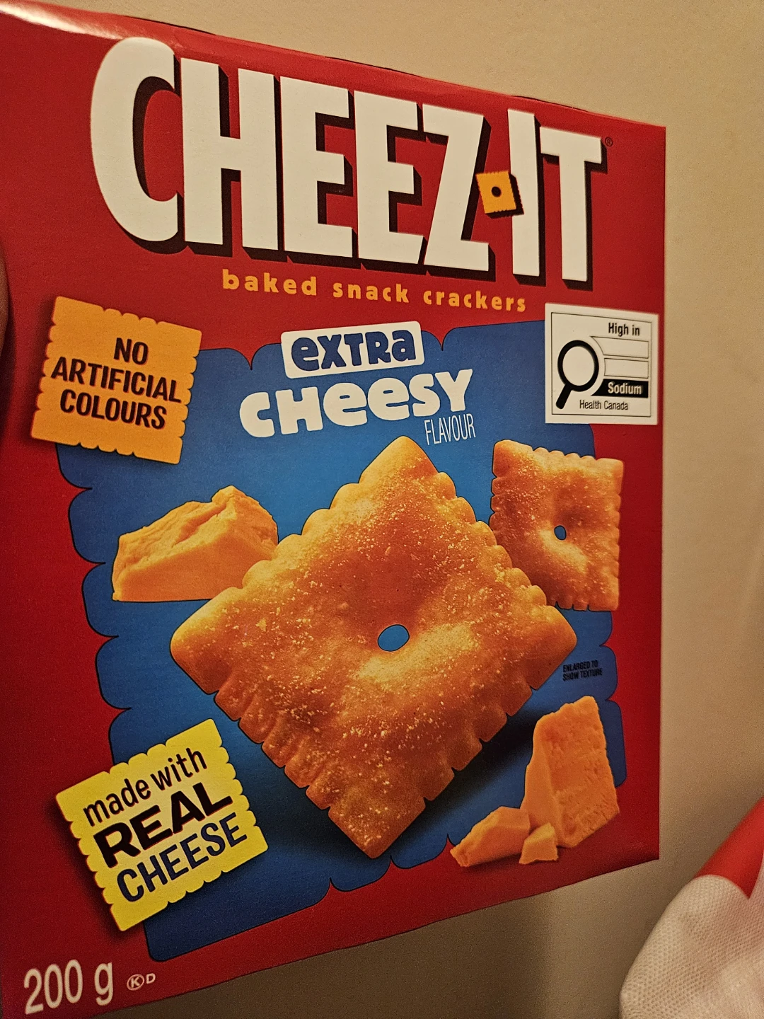 Cheez-It Extra Cheesy Baked Snack Crackers 200g