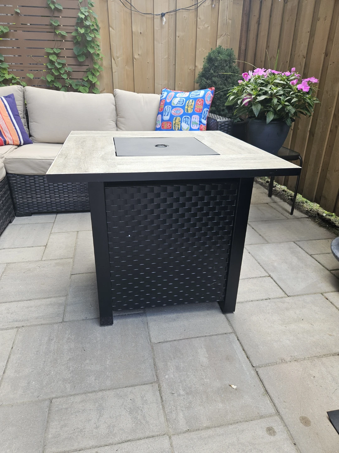 Square Fire Pit Table - photo 3