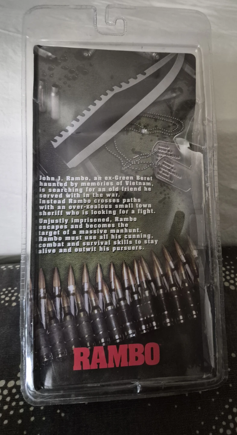 John J. Rambo First Blood Action Figure