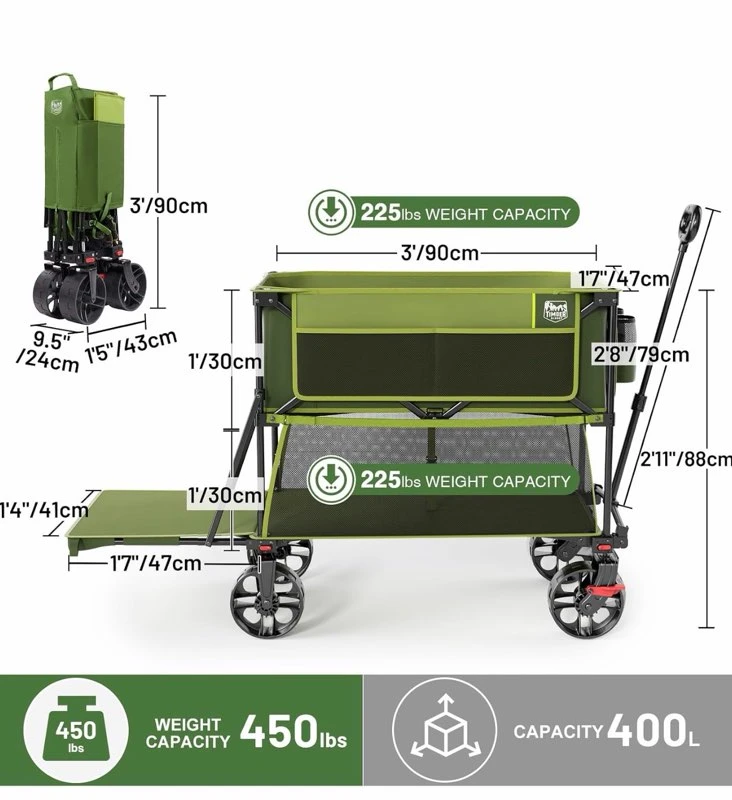 Timber Ridge All-Terrain Folding Wagon - photo 3