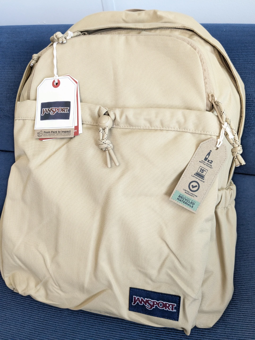Jansport Unisex Backpack with Double Water Bottle Pocket - photo 4
