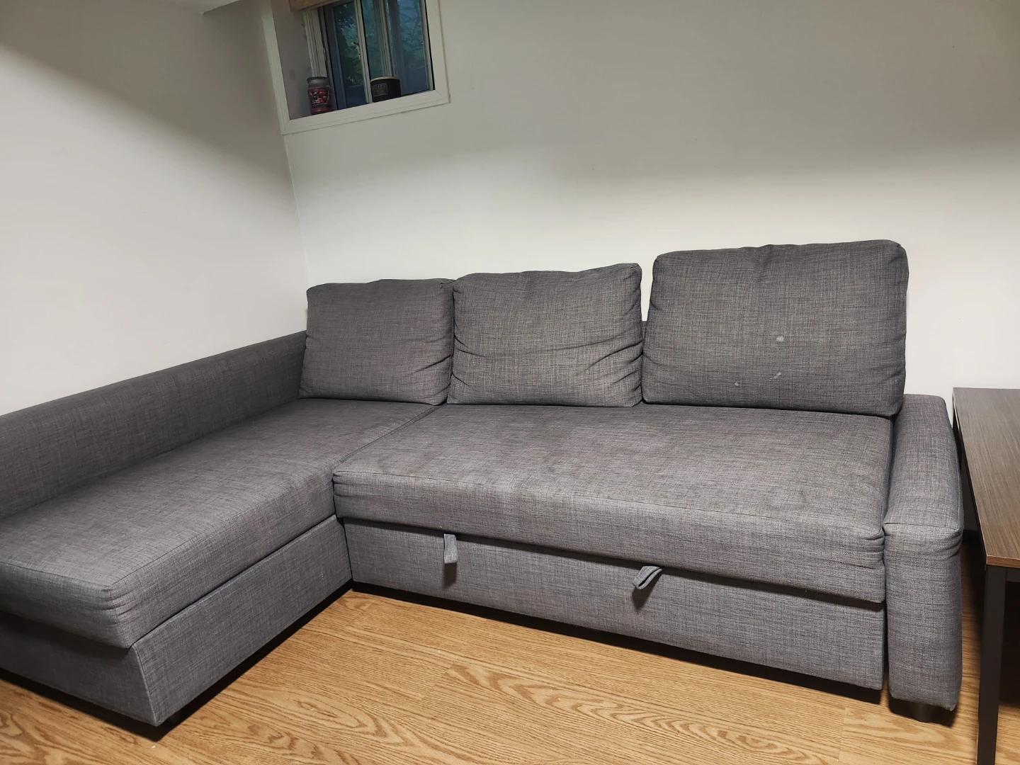 Ikea Friheten Grey Corner Sofa Bed - photo 3