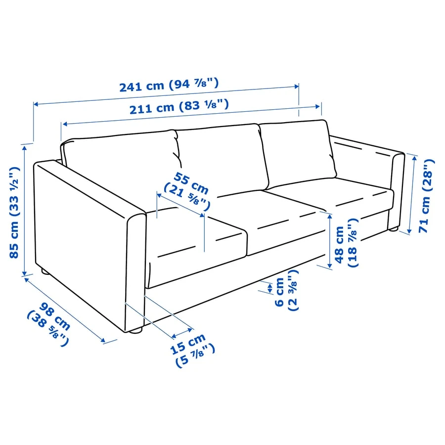 IKEA Finnala Sofa - Beige - photo 5