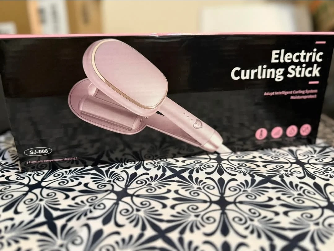 Brand New Electric Curling Stick / Hair Waver - Pink