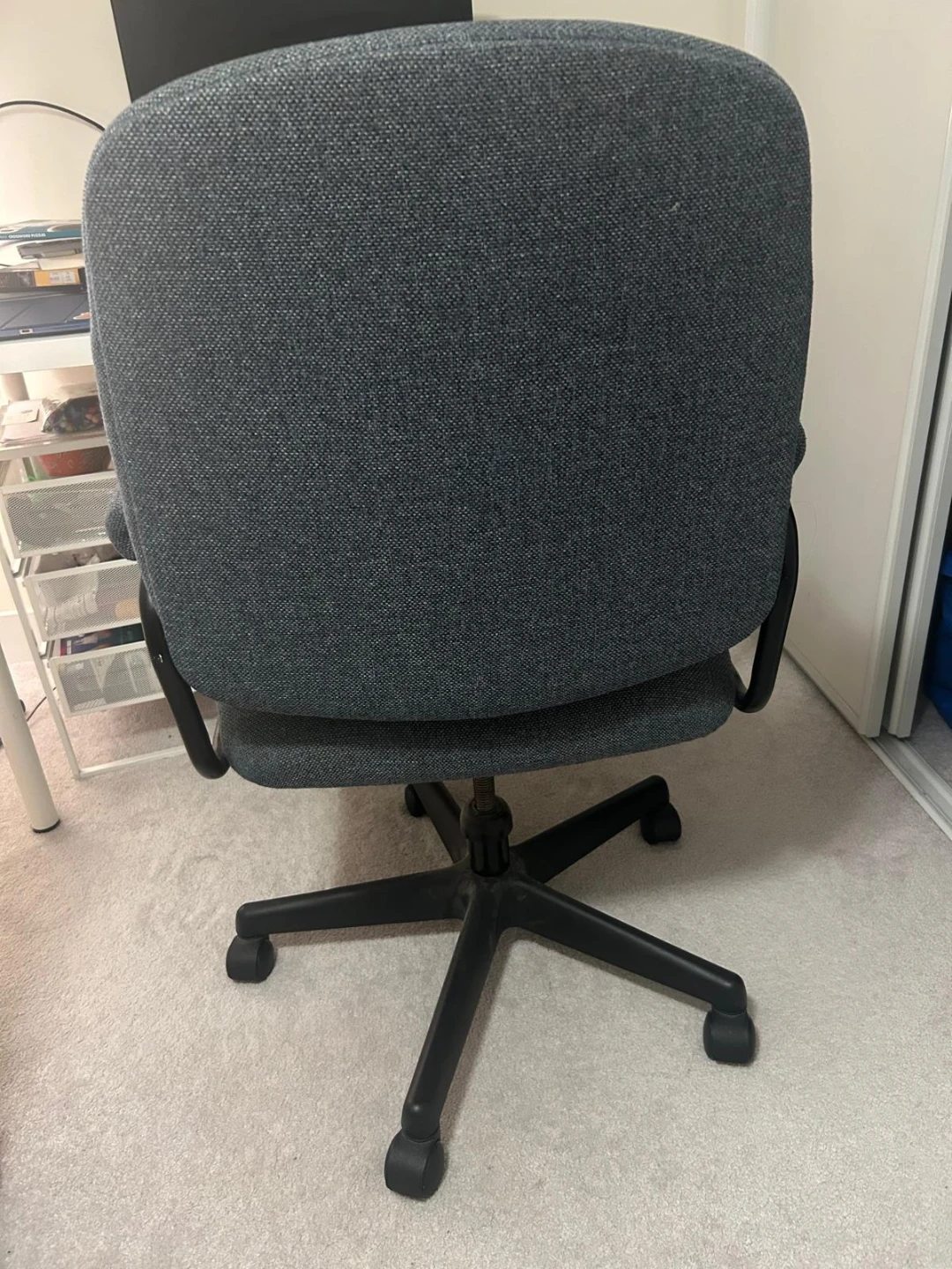 Greyish Blue Office Chair - photo 3