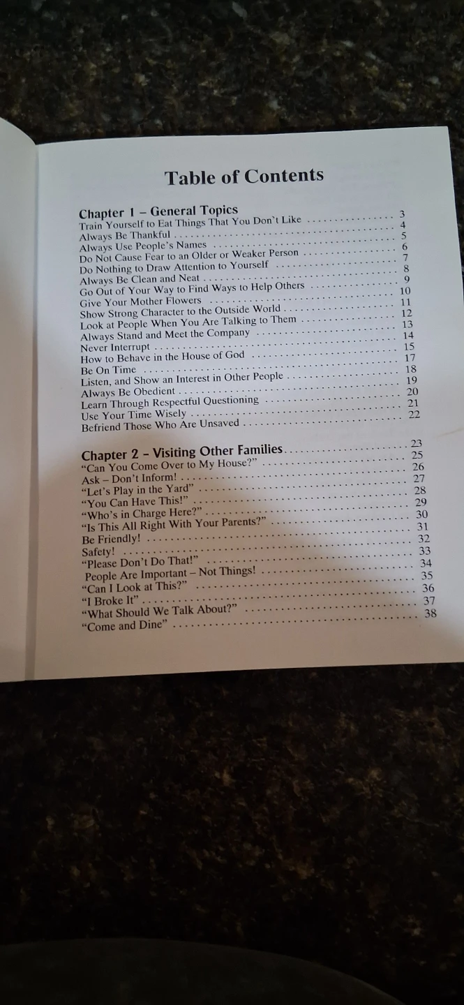 Polite Moments Book by Gary & Cathy Maldaner - photo 3