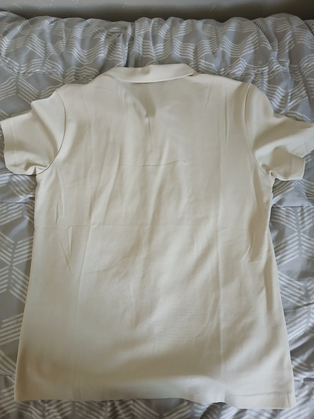 Lacoste Cream Polo Shirt Size 50 - photo 3