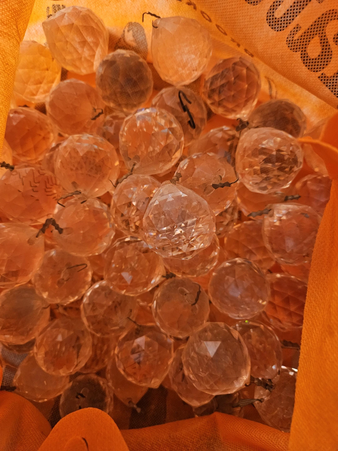 Beautiful expensive crystal ball chandelier - photo 3