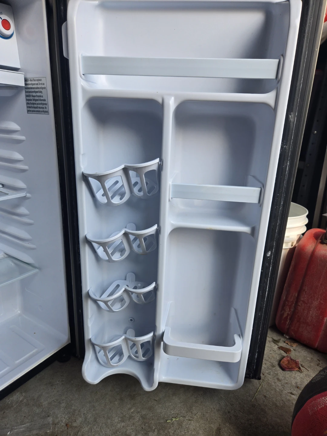 Whirlpool Stainless Steel Mini Fridge - photo 3