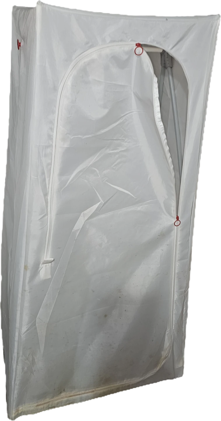 Portable Storage Garment Rack Clothes Organizer - photo 2
