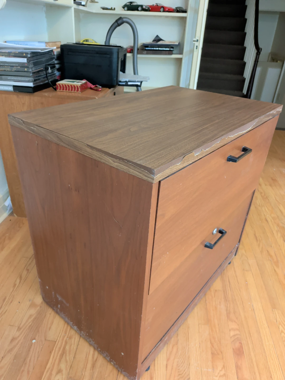 Vintage 2-Drawer Filing Cabinet - photo 2