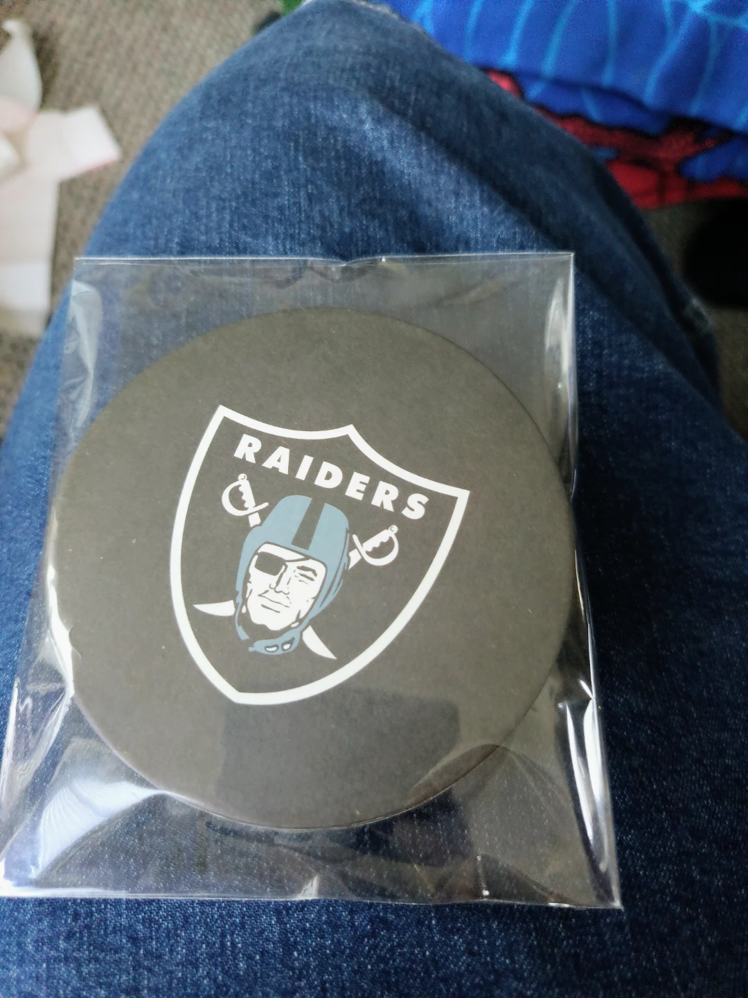 Raiders Coaster NFL new - photo 2