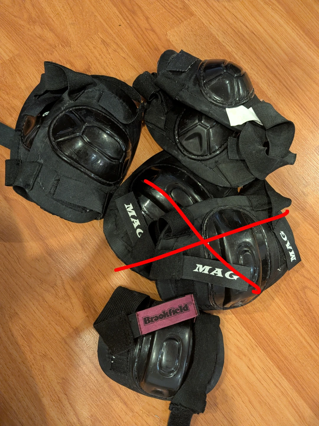 MAG and Brookfield Protective Knee and Elbow Pads