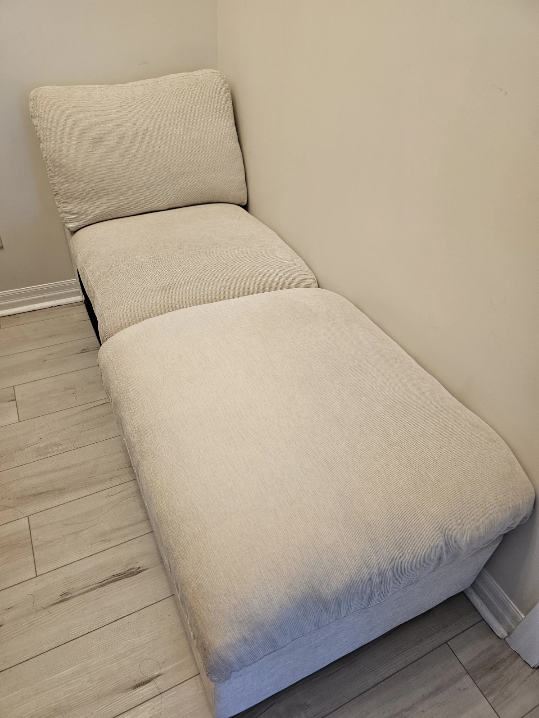 Modular Single Sofa and Ottoman