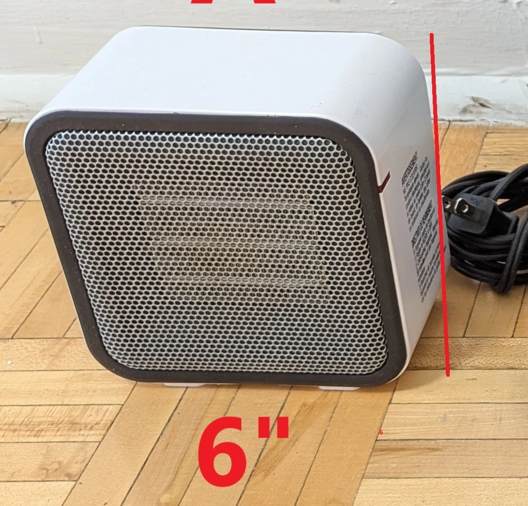 Small Portable Space Electric Fan-Forced Heater Heating