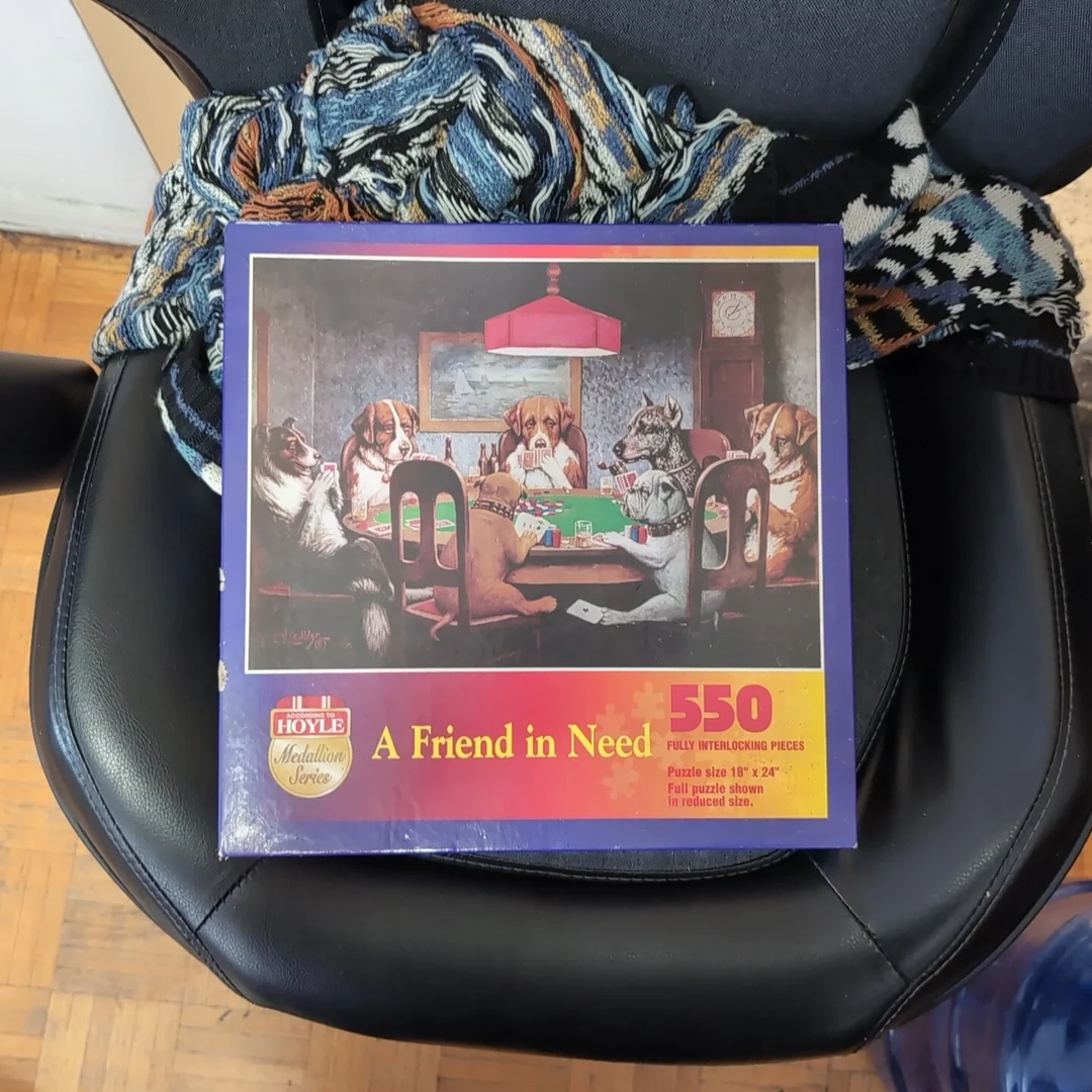 Hoyle A Friend in Need 550 Piece Jigsaw Puzzle