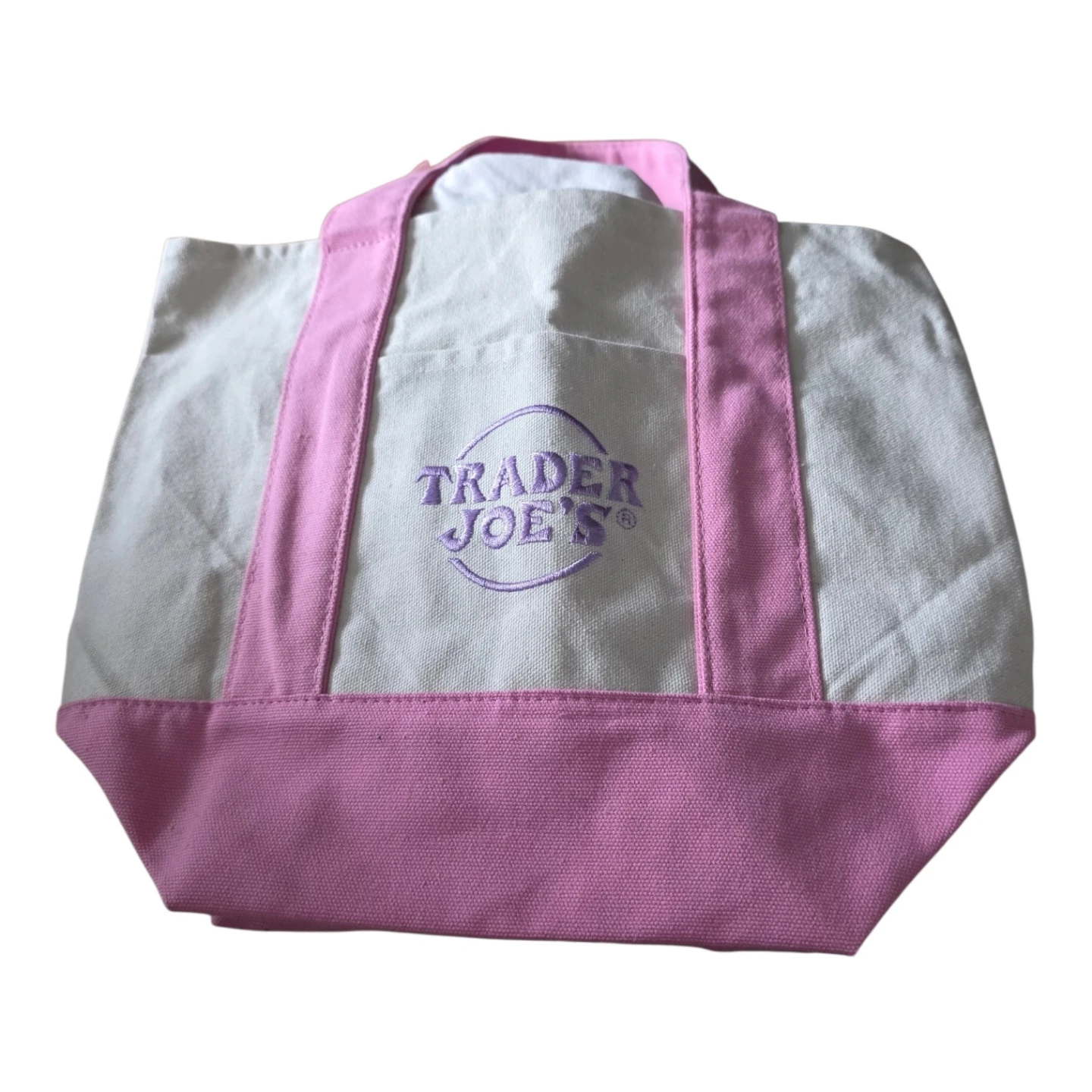 Cute Pink Trader Joe's Tote - photo 2