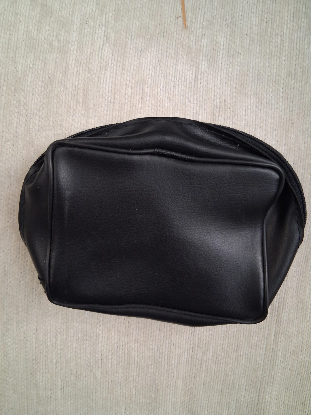Black Faux Leather Pouch - photo 2