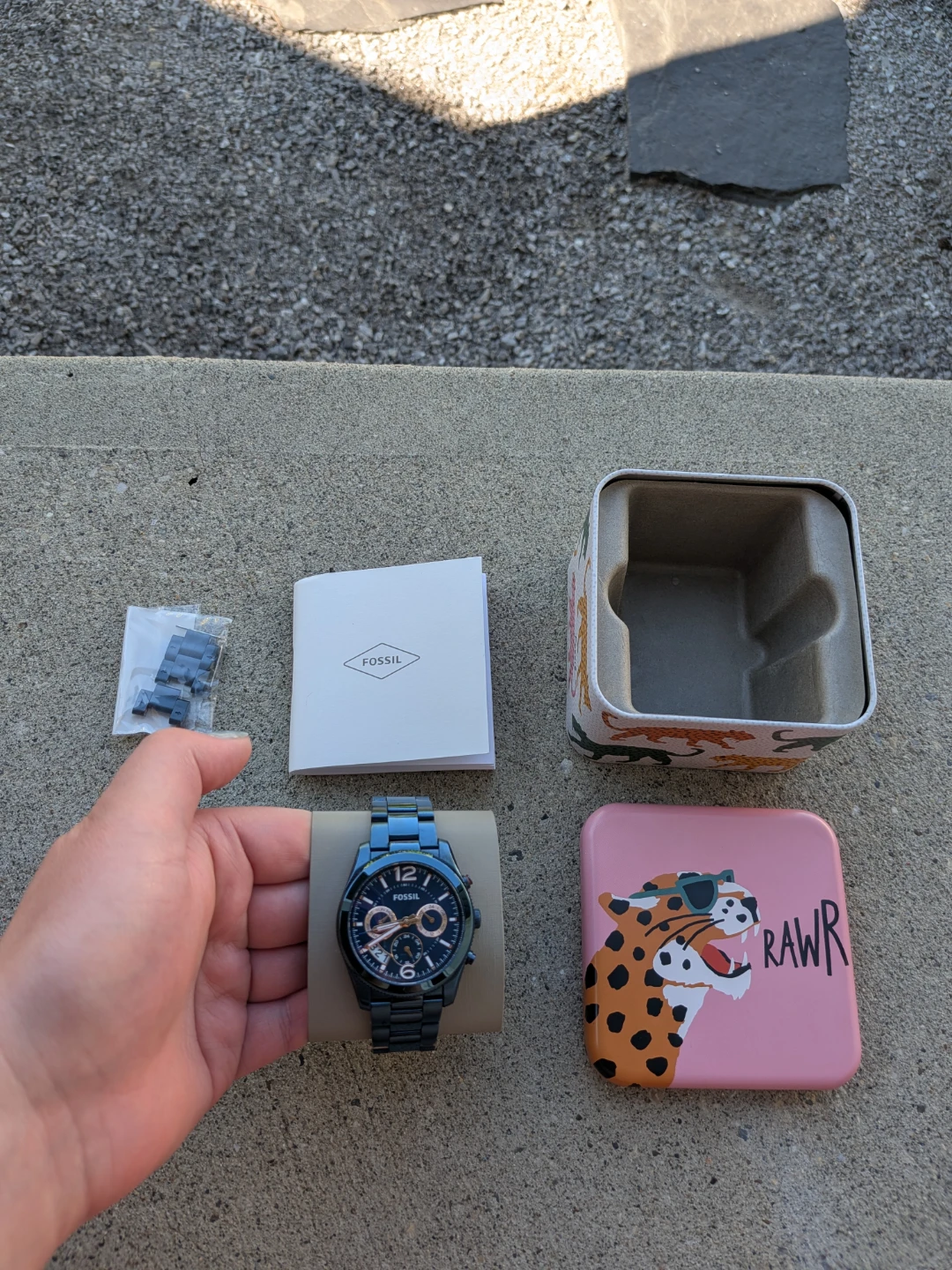 Fossil Dual Time Quartz ES4093 Women's Watch