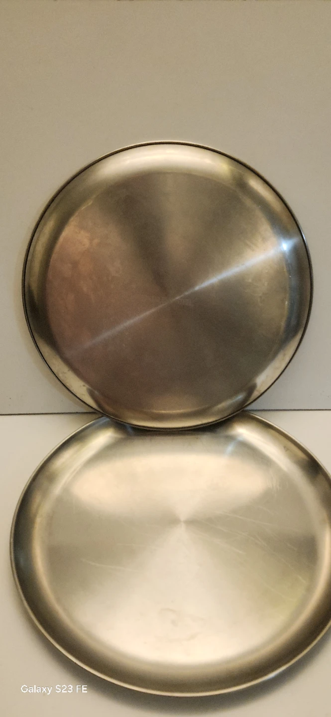 Stainless Steel Plate 12"inch $12 EACH - photo 2