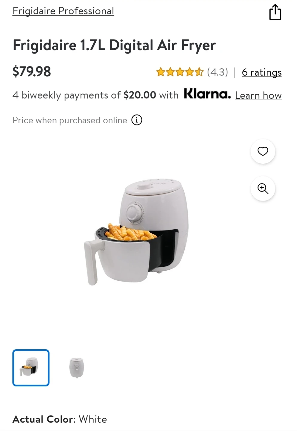 FRIGIDAIRE AIR FRYER - photo 5