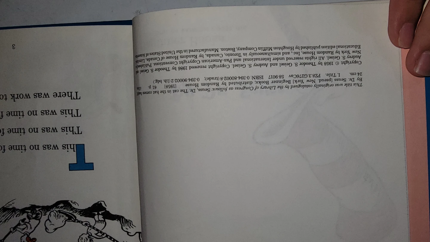 The Cat in the Hat Comes Back book 1958 - photo 4