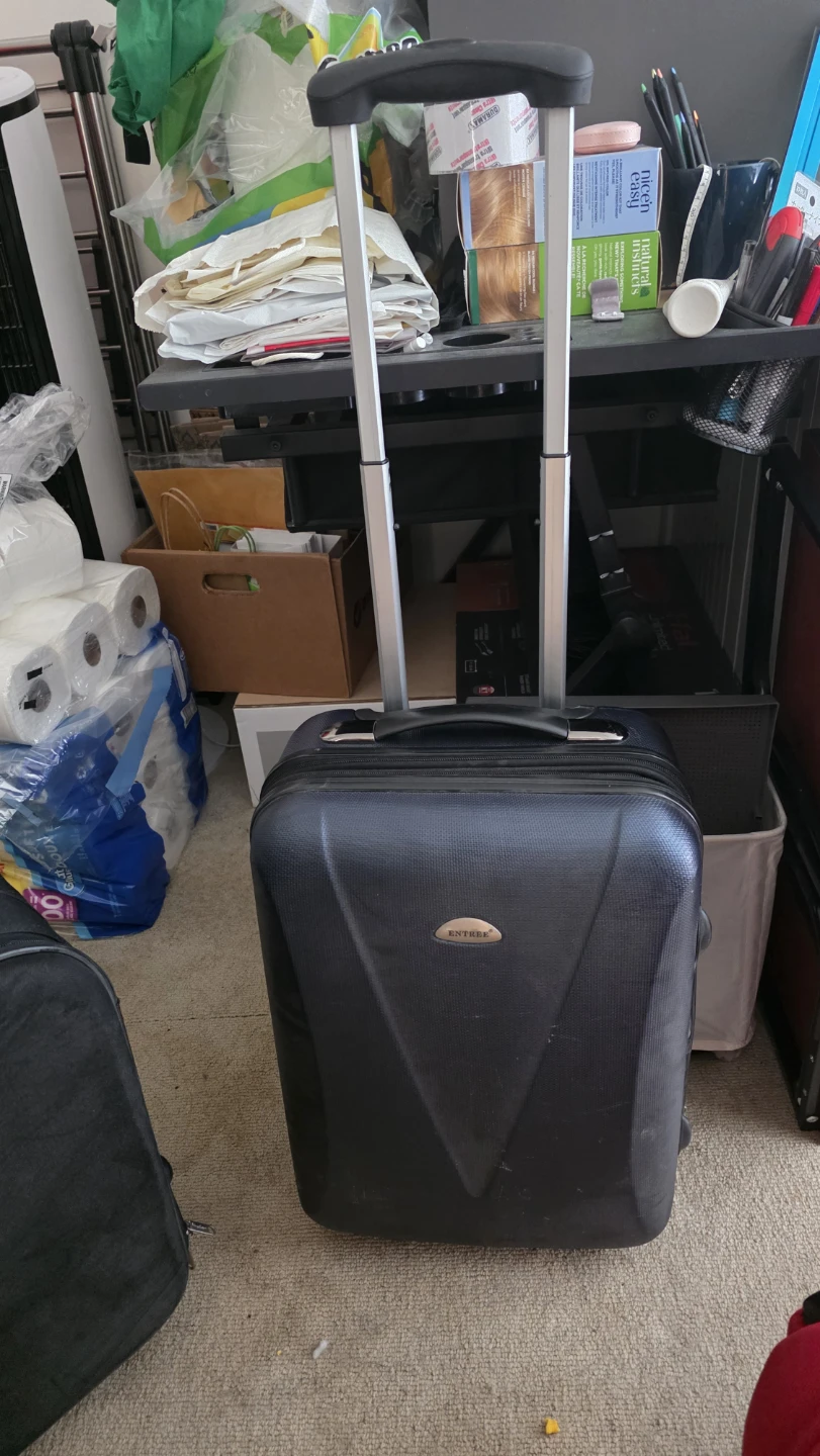 20in carry on luggage- blue