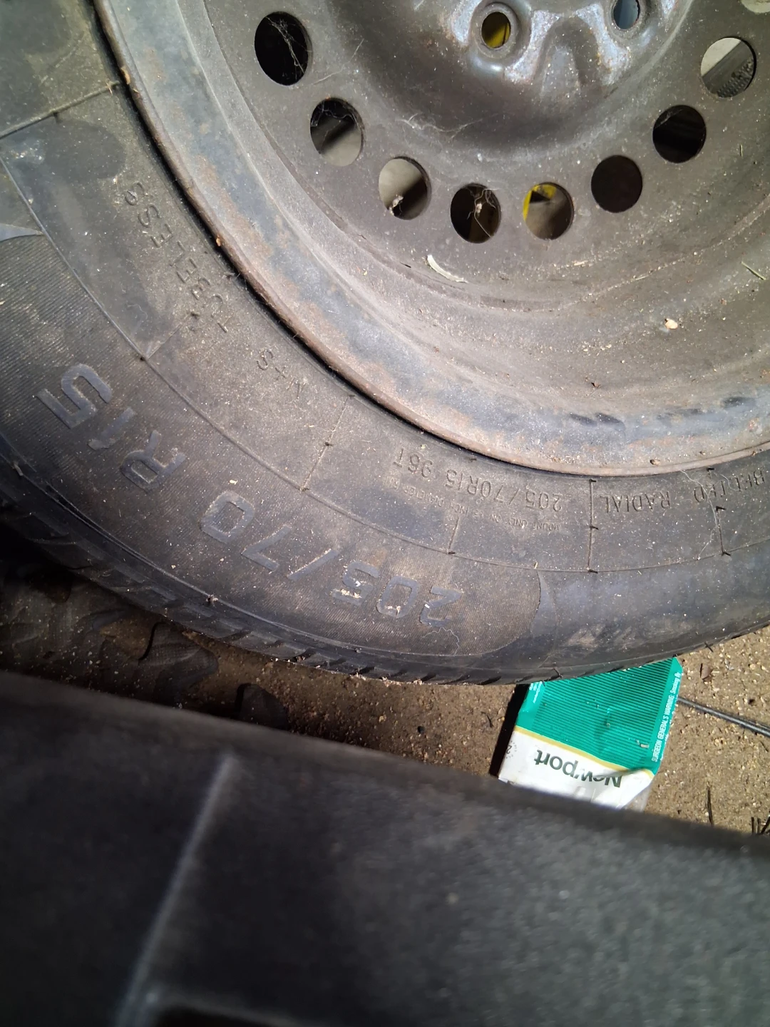 Tire with rim three tires - photo 3