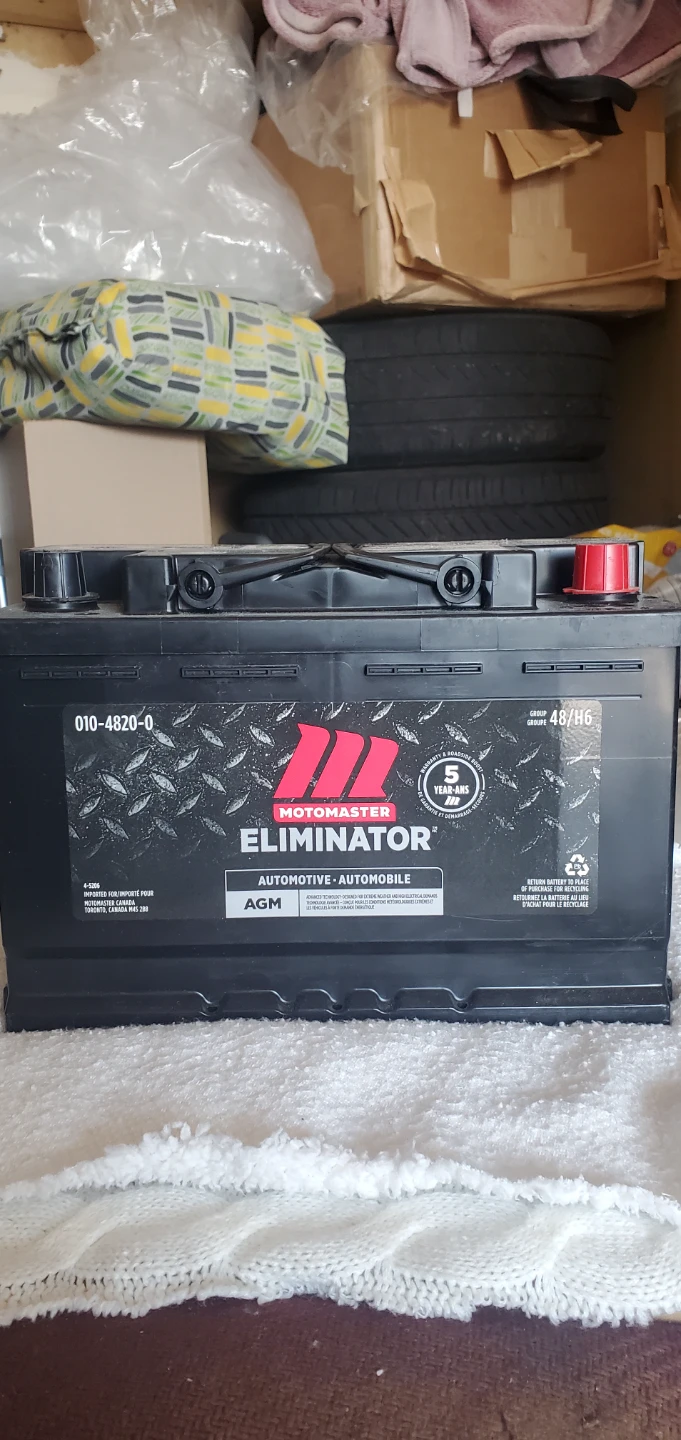 Eliminator AGM Automotive Battery. - photo 2