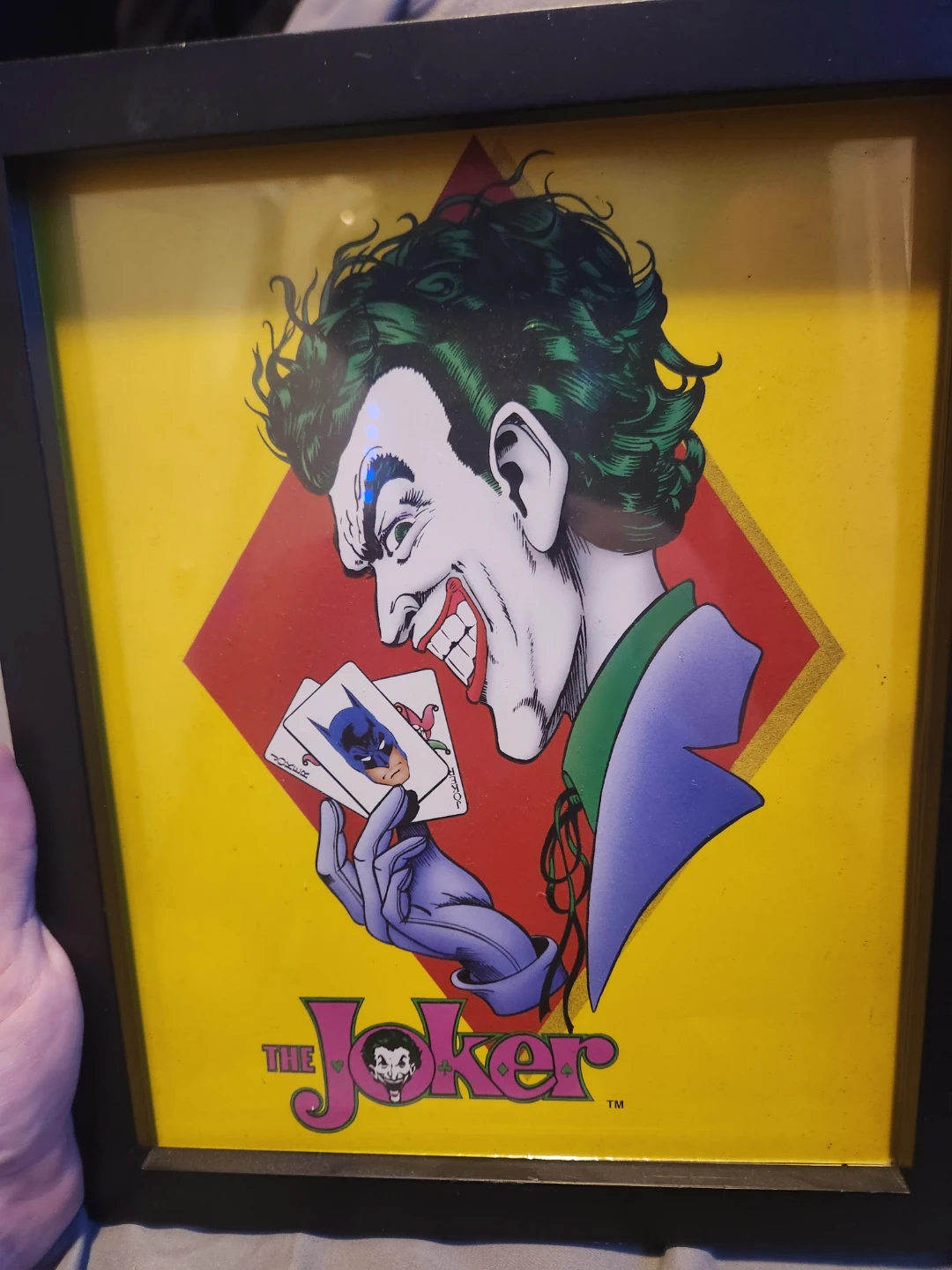 Framed The Joker DC Comics Artwork