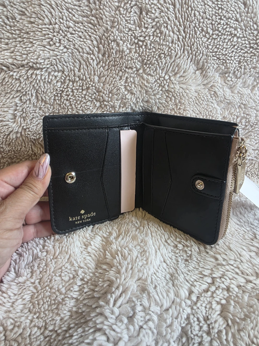 Disney x Kate Spade NY Minnie Mouse  Wallet - Muted Pink Beige - photo 4