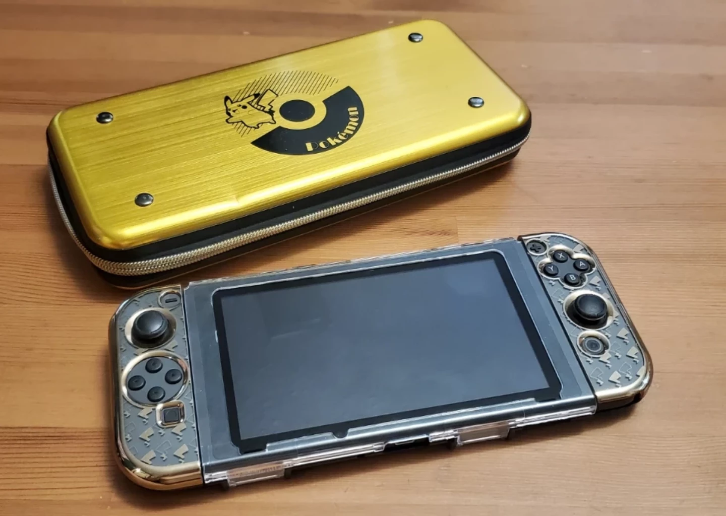 Nintendo Switch Console with Pokémon Case