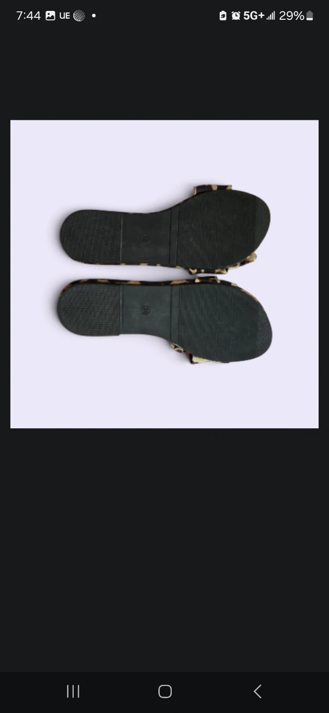 Women's Leopard Print Bow Slides - photo 2