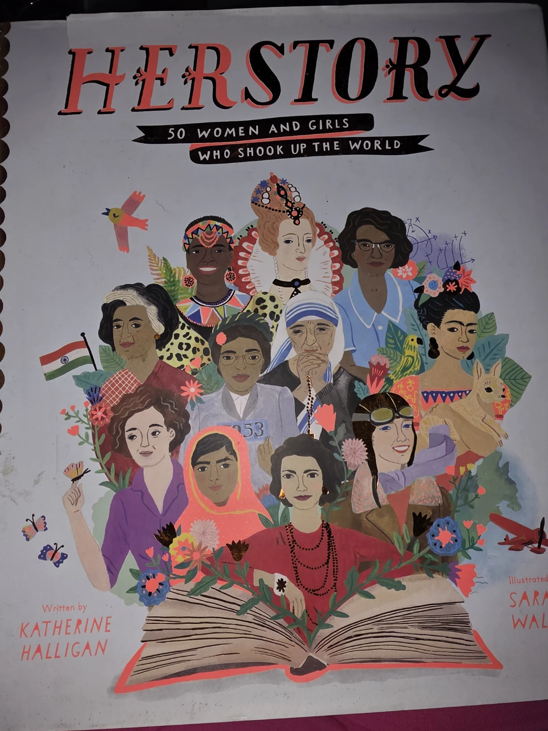 Herstory: 50 Women and Girls Who Shook Up the World Book