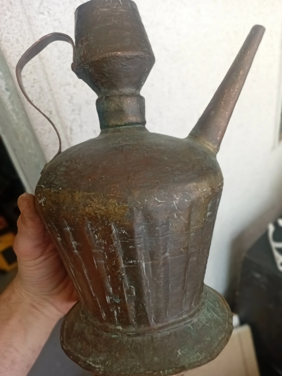 Middle Eastern antique water jug for washing - photo 2