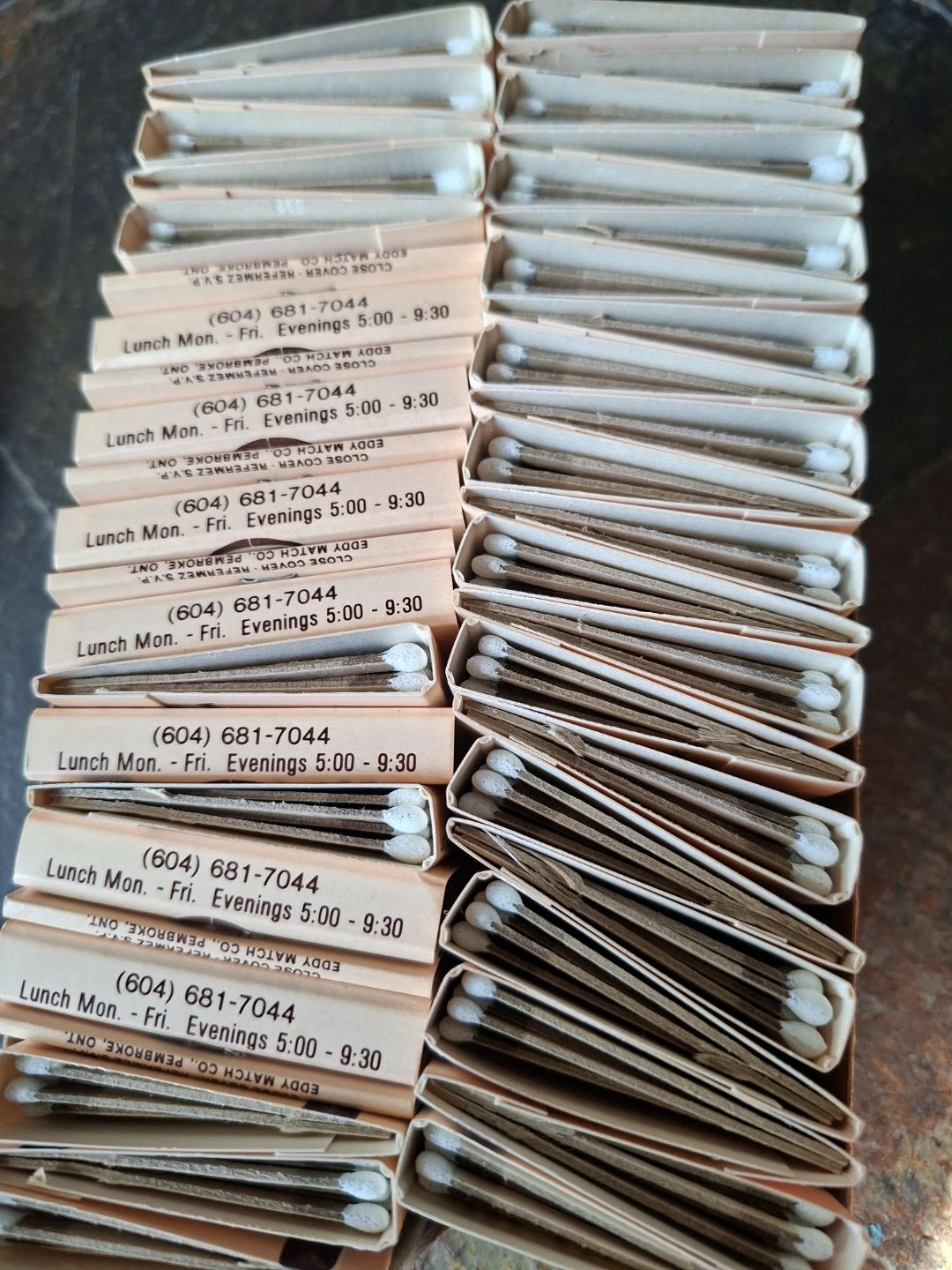 Vintage Quillicum Westcoast Native Restaurant Matchbooks - photo 2