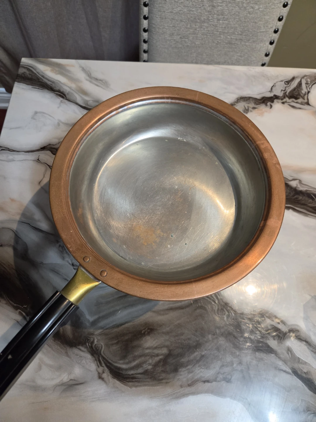Vintage Copper Fondue Pot Set - photo 2