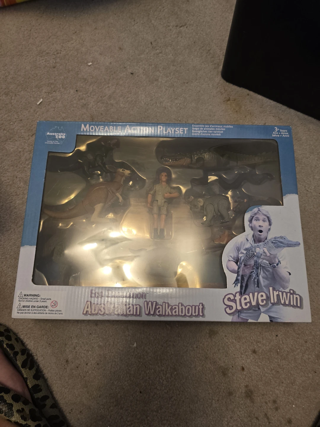 Steve Irwin Australian Walkabout Moveable Action Playset