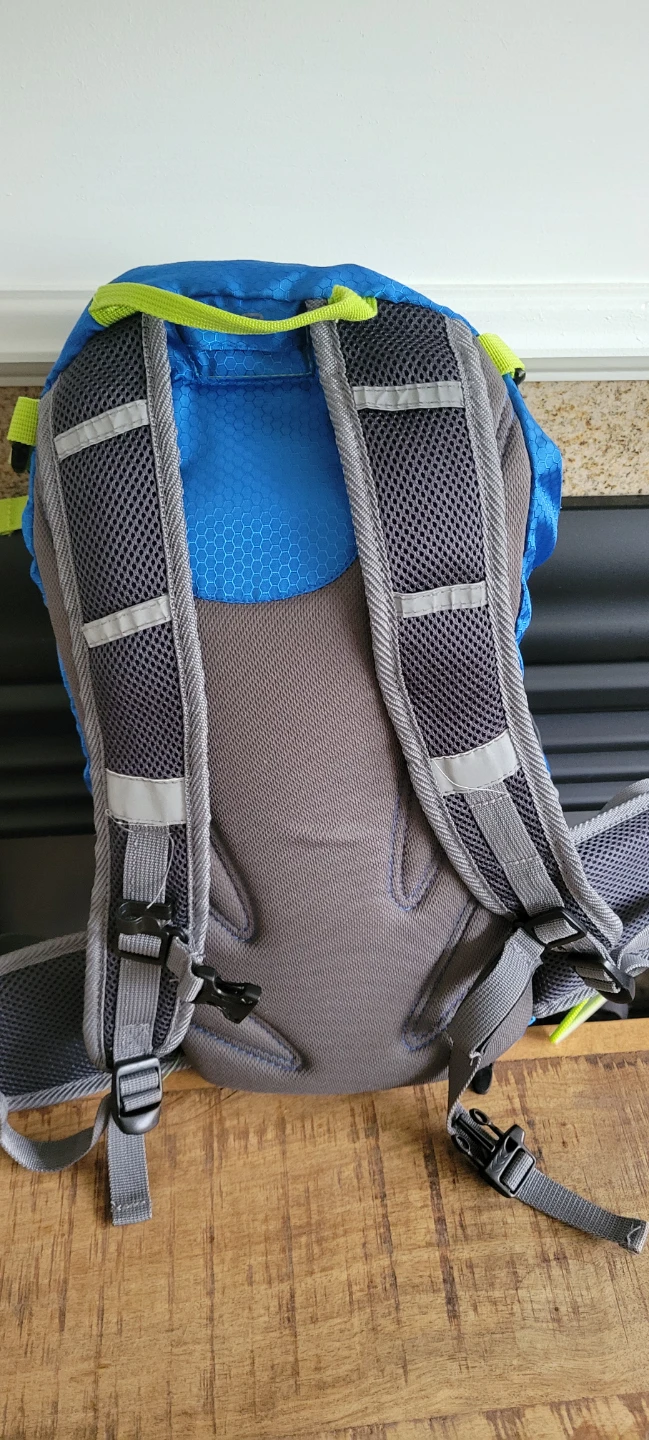 Reebok Blue and Grey Backpack - photo 3